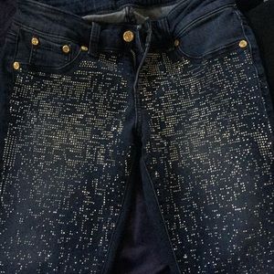 Bebe dark blue stretch